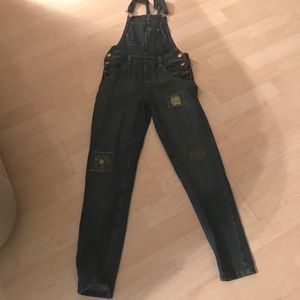 Girls overalls, size 7-8.